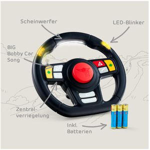 Produktbild für Rutschauto-Zubehör BIG 800055470, Sound Lenkrad