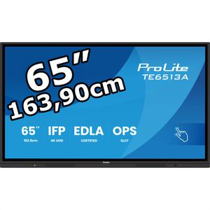Digital-Signage Iiyama ProLite TE6513A-B2AG, 64,5 Zoll