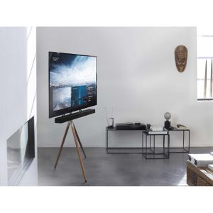 Produktbild für TV-Ständer One-For-All WM7471, Walnuss/grau, Metall &amp; Holz