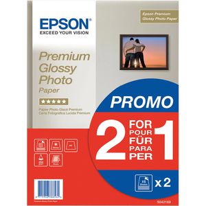 Fotopapier Epson S042169 PremiumGlossy, für Inkjet, A4