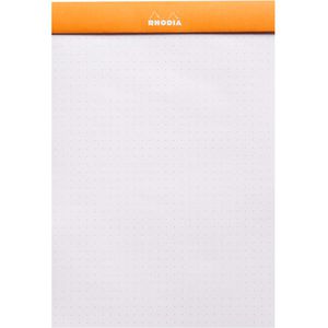 Produktbild für Notizblock Rhodia 16558C, dotpad, orange, A5