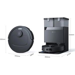 Produktbild für Saugroboter ECOVACS DEEBOT T30C, schwarz