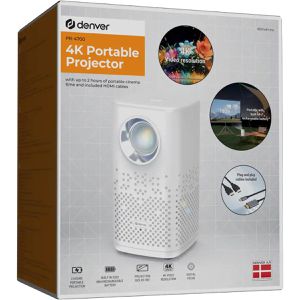 Produktbild für Beamer Denver PR-4700, 110190100000, LED, mit Akku, WQHD