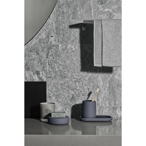 Produktbild für Zahnputzbecher Blomus Sono Magnet, anthrazit, aus Keramik