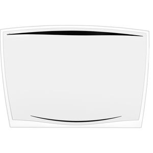 Produktbild für Schreibunterlage cep Ice Black, transparent