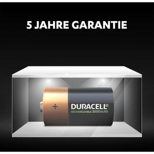 Produktbild für Akku Duracell Rechargeable, 1,2 V, 3000 mAh
