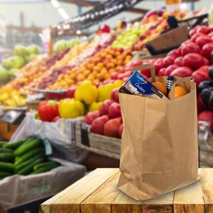 Produktbild für Papiertüten La-Borsa 4045BR, braun