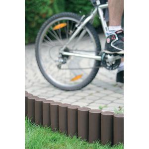 Produktbild für Rasenkante Prosperplast IPAL5, braun, UV-beständig, flexibel