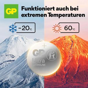 Produktbild für Knopfzelle GP Batteries Ultra CR2430