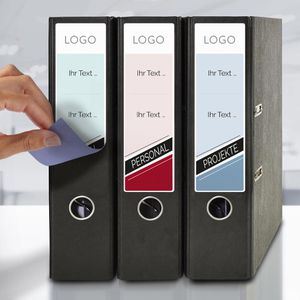 Produktbild für Rückenschilder Zweckform L4761REV-20, weiß
