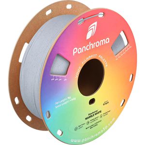 Produktbild für Filament Polymaker Panchroma Marble, PLA, weiß