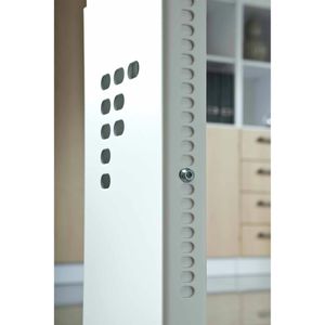 Produktbild für Schreibtisch Hammerbacher O-Serie, eiche / silber
