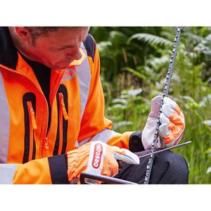 Produktbild für Werkstattfeile Oregon 70504, Ø 4mm, 12 Stück