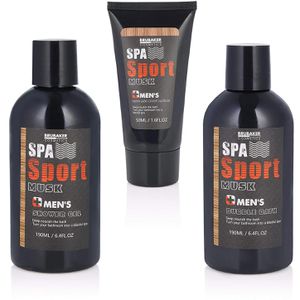 Produktbild für Geschenkset BRUBAKER Cosmetics Spa Sport Musk