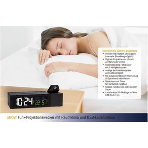 Produktbild für Wecker TFA 60.5014.01 Show schwarz, digital