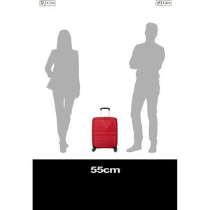 Produktbild für Koffer AmericanTourister Flytwist Spinner exp. rot
