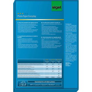 Produktbild für Fotopapier Sigel IP 712 Everyday, für Inkjet, A4