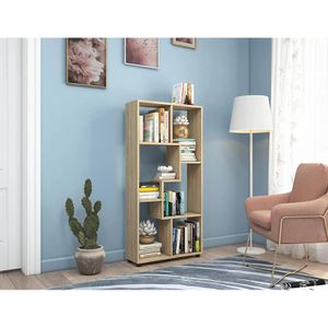 Produktbild für Bücherregal VCM Blina, 913984, sonoma eiche