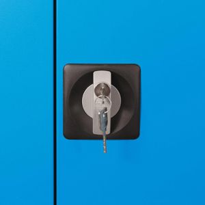 Produktbild für Werkzeugschrank ADB 40753, aus Metall, grau / lichtblau