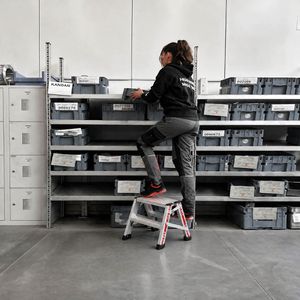 Produktbild für Klapptritt Hymer 603404, aus Aluminium