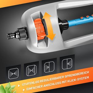 Produktbild für Rasensprenger Grüntek Oszillation, 296217113
