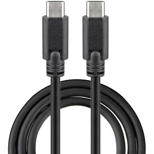 Ladekabel Goobay 66509, schwarz, 3m