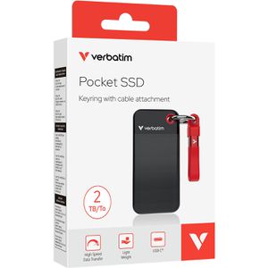 Produktbild für Festplatte Verbatim Pocket SSD 32196
