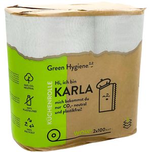 Produktbild für Küchenrolle Green-Hygiene Karla, XXL-Pack, 3-lagig