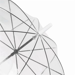 Produktbild für Regenschirm Böttcher-AG Glockenschirm Honeymoon, transparent