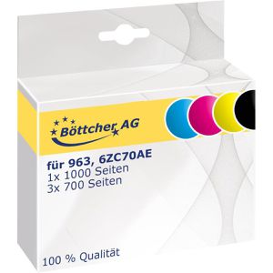 Produktbild für Tinte Böttcher-AG Premium für HP 963 Multipack