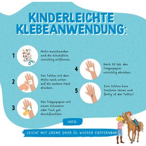 Produktbild für Temporäre-Tattoos Papierdrachen B005-001-023