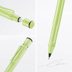 Produktbild für Druckbleistift Lamy safari 1D0 springgreen gelbgrün Kunststoff