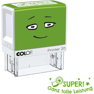 Motivstempel Colop NIO School Super, aus Kunststoff