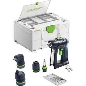 Produktbild für Akku-Bohrschrauber Festool C 18 Basic-Set, 578831