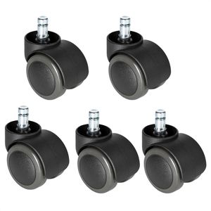 Stuhlrollen hJh-OFFICE ROLO FREE, 5 Stück