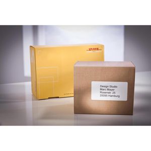 Produktbild für Dymo-Etiketten Zweckform für Dymo 13186, weiß