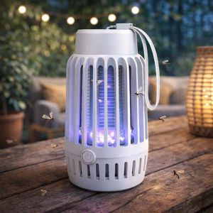 Produktbild für Insektenvernichter Miraval 9-MV0126 2in1 Lichtfalle, Akku