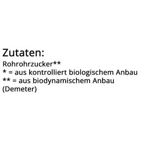Produktbild für Zucker Naturata fein, weißer Rohrohrzucker demeter, BIO