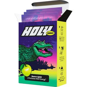 Getränkepulver Holy Energy Apple Alligator, saurer Apfel