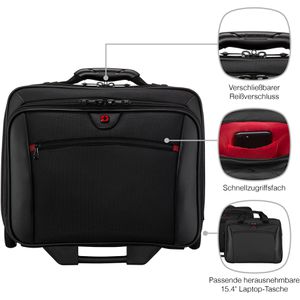 Produktbild für Business-Trolley Wenger Potomac, 600661, bis 17 Zoll, 28 Liter