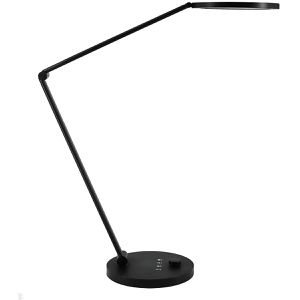 Produktbild für Schreibtischlampe Unilux Omega, schwarz, LED, dimmbar