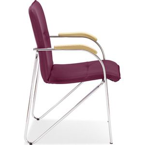 Produktbild für Besucherstuhl Nowy-Styl Samba, stapelbar