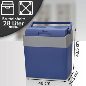 Produktbild für Kühlbox Bomann KB 6012.1 CB blau, 28 Liter