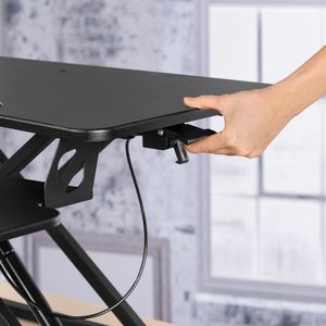 Produktbild für Schreibtischaufsatz Hama 00095825, schwarz