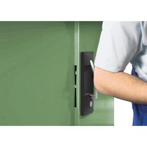 Produktbild für Werkzeugschrank CP-Möbel 8931-503, aus Metall, grau / grün