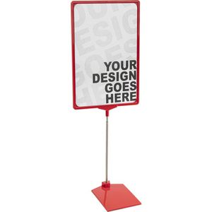 Produktbild für Infoständer Franken PSM A3 01, beidseitig, rot, A3