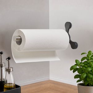 Produktbild für Küchenrollenhalter Zeller 24860, Edelstahl / Kunststoff