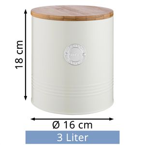 Produktbild für Vorratsdose Typhoon Living Collection Keksdose, aus Metall