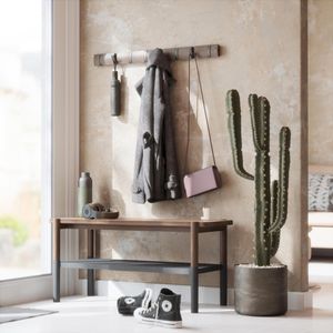 Produktbild für Garderobenleiste Umbra Flip 8, 318858-1045, zinngrau