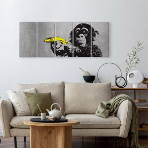 Produktbild für Wandbild Artgeist Monkey &amp; Banana